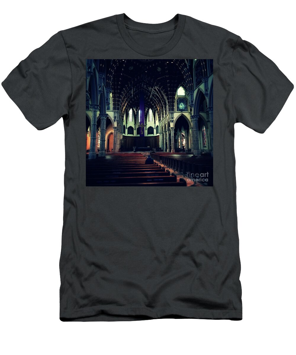 Repent T-Shirt featuring the photograph Lent - Square Format by Frank J Casella
