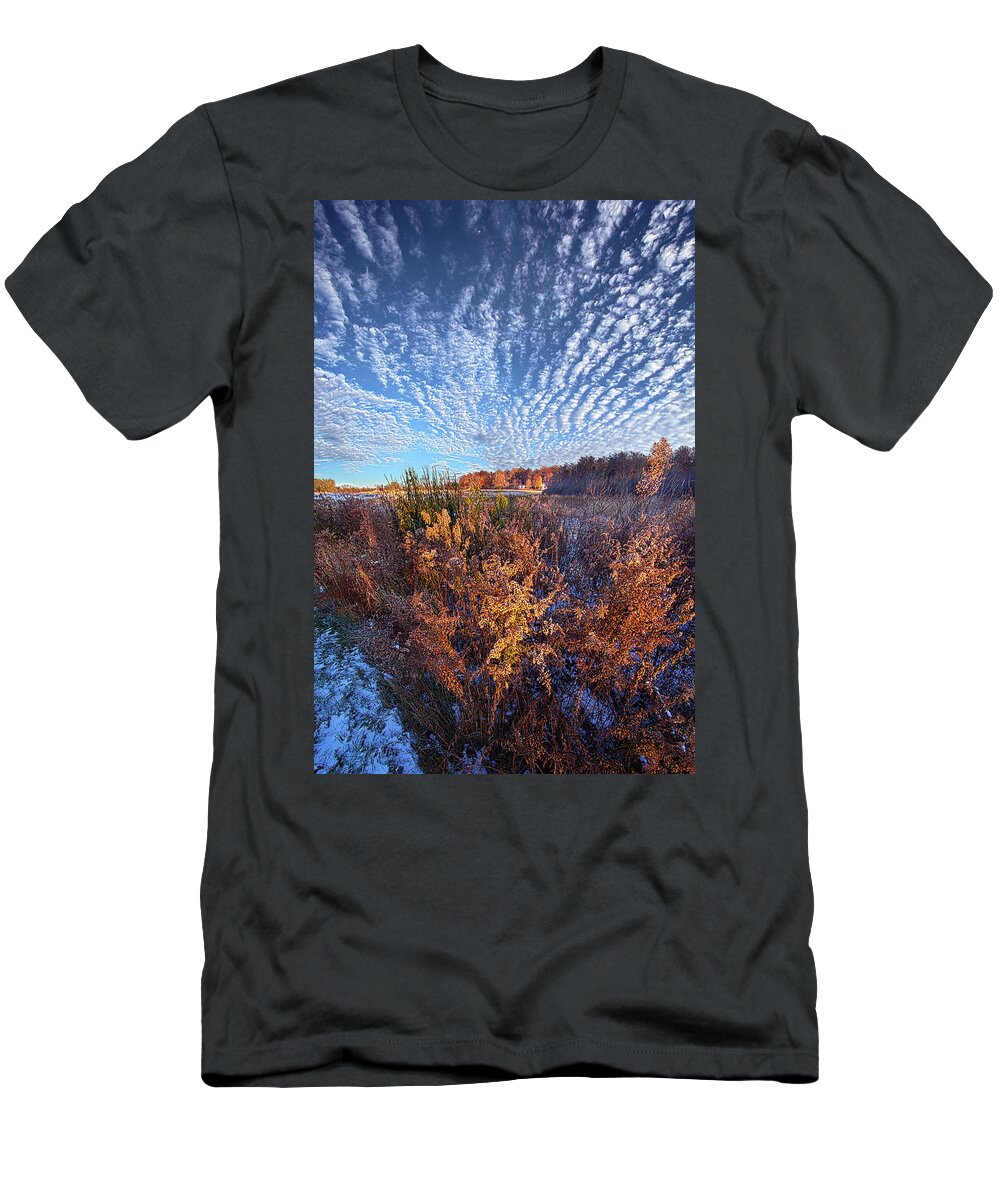 Fineart T-Shirt featuring the photograph Life is a Balance by Phil Koch