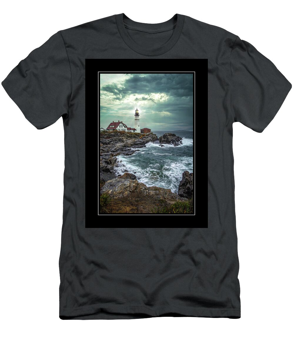 Lighthouse T-Shirt featuring the photograph Lighthouse 6 by Will Wagner