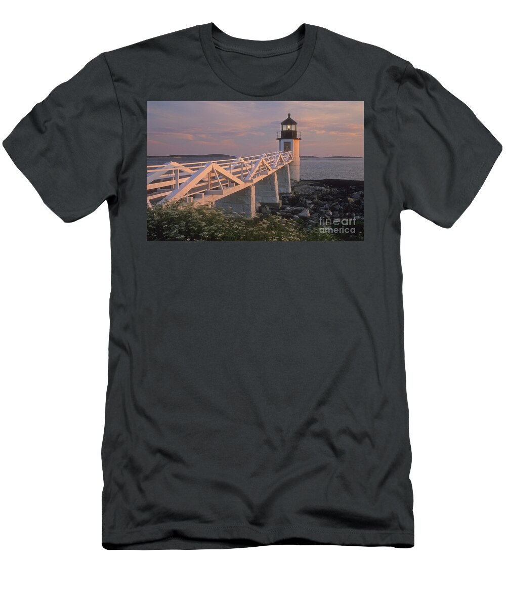 Lighthouse T-Shirt featuring the photograph Lighthouse, St George by Kevin Shields