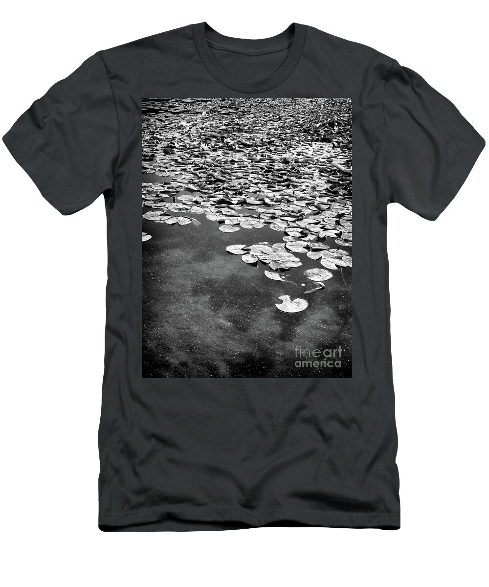 Ann Arbor T-Shirt featuring the photograph Lily Pads by Phil Perkins
