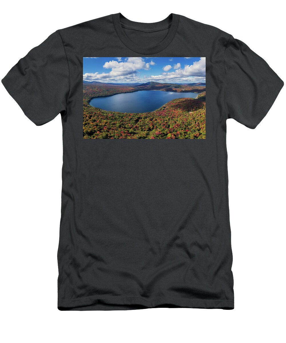  T-Shirt featuring the photograph Little Averill Pond - Averill, VT by John Rowe