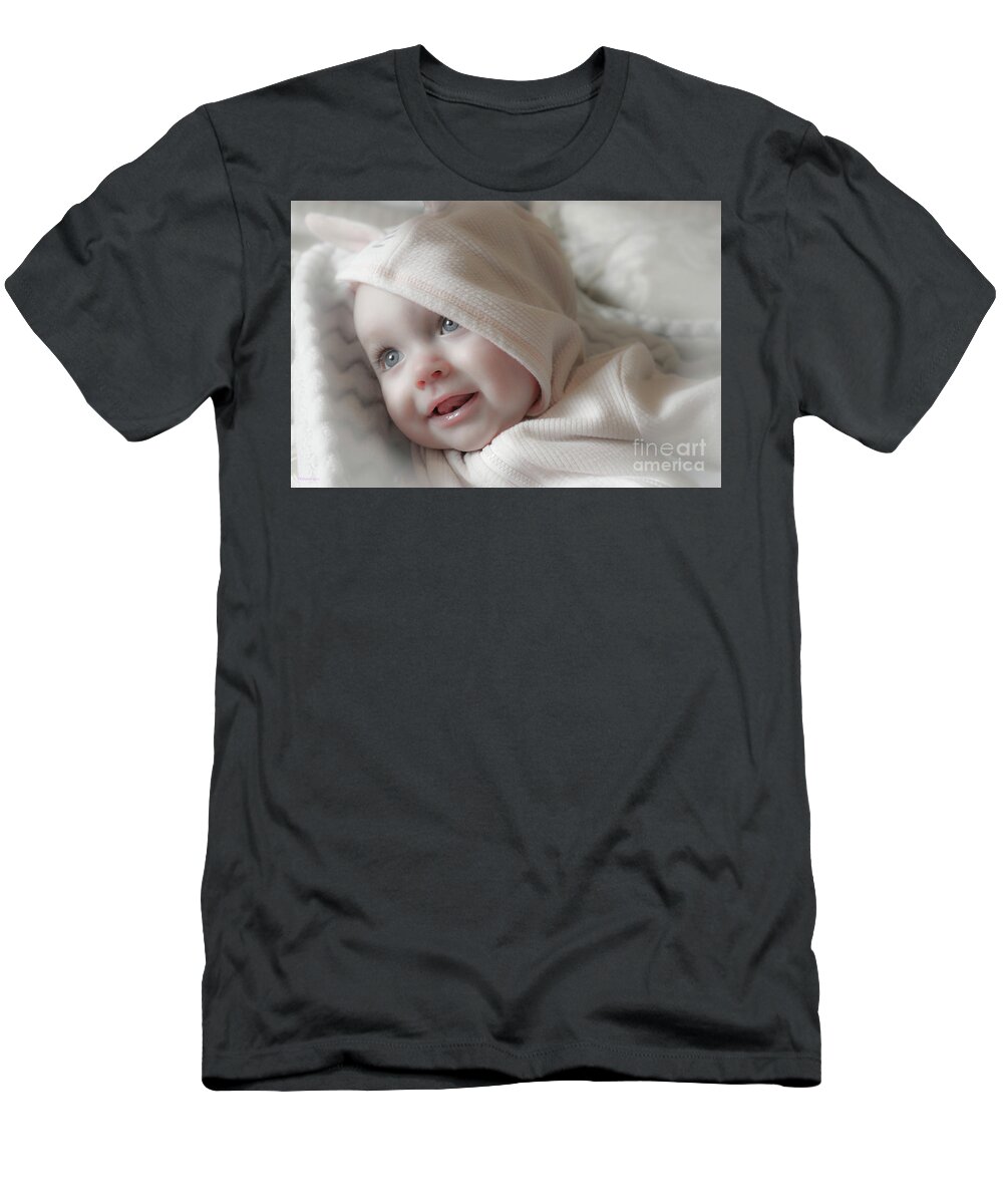 Baby T-Shirt featuring the photograph Little Girl by Veronica Batterson