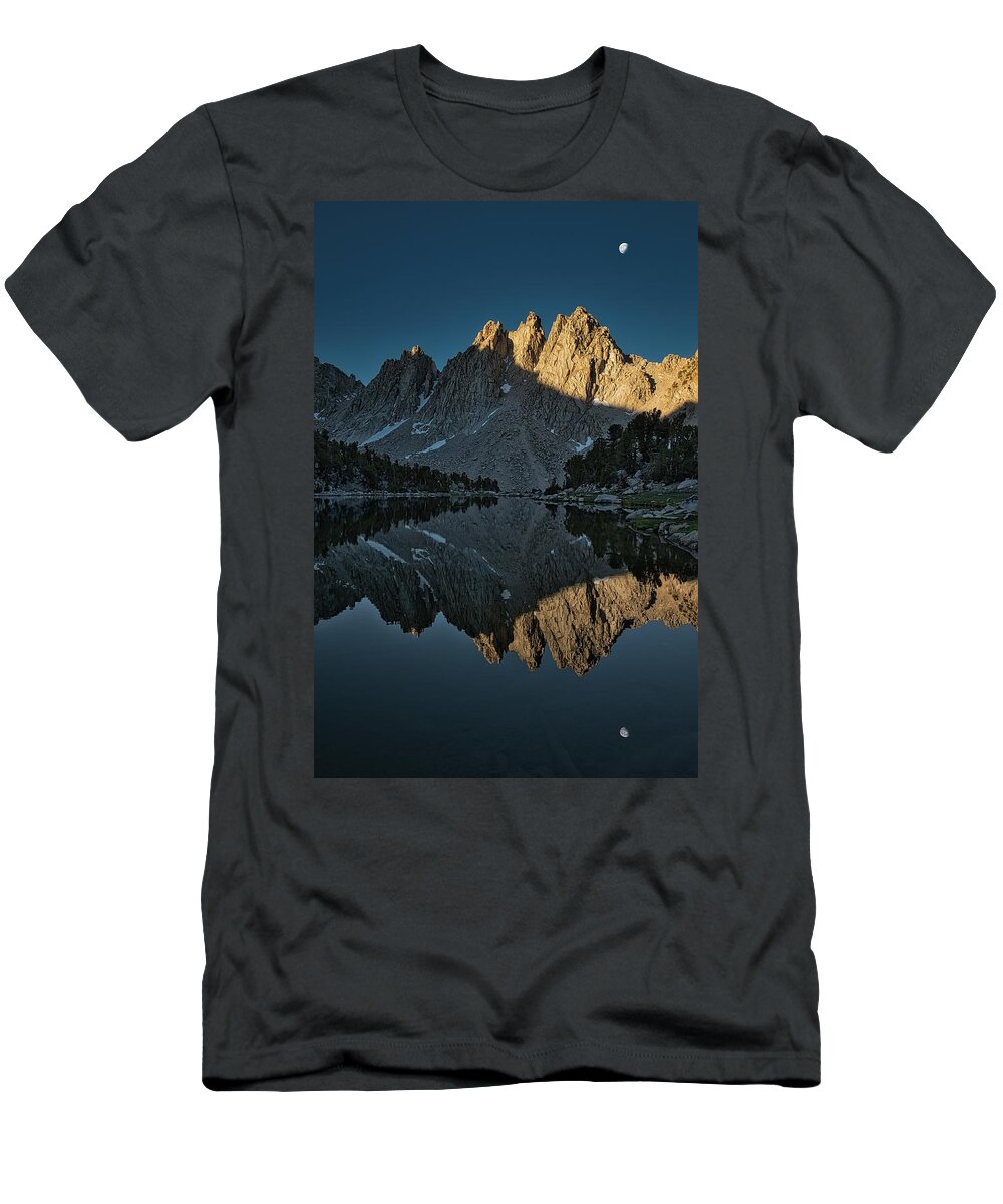 Kearsarge Pinnacles T-Shirt featuring the photograph Liwanag by Romeo Victor