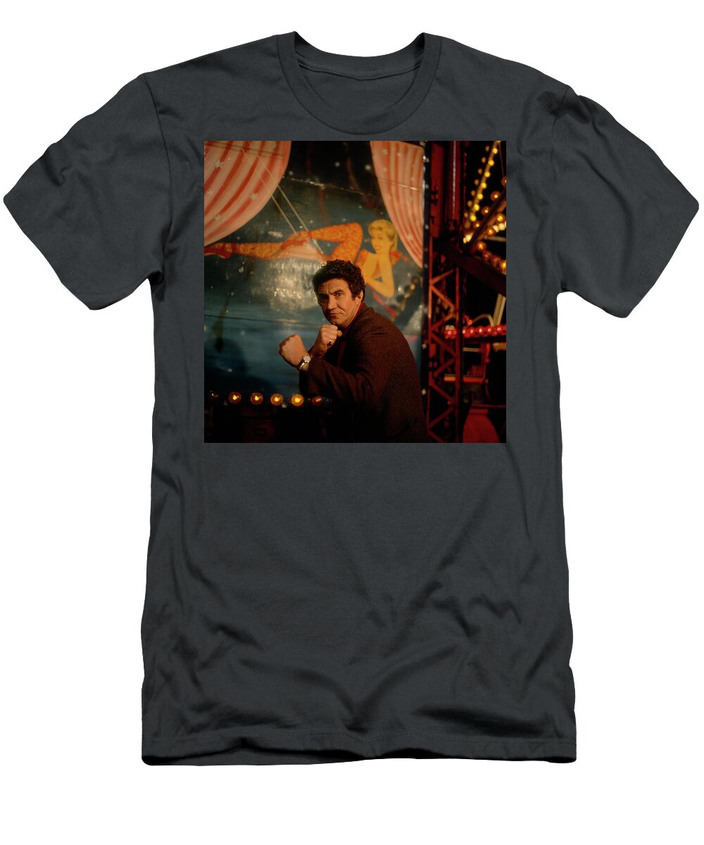 Boxer T-Shirt featuring the photograph London Boxer by Shaun Higson