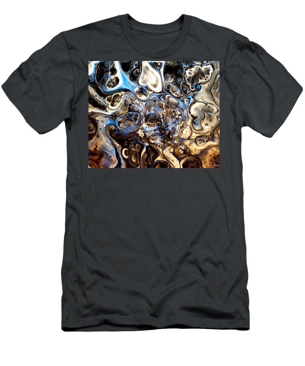  T-Shirt featuring the painting Lost Hopes by Rein Nomm