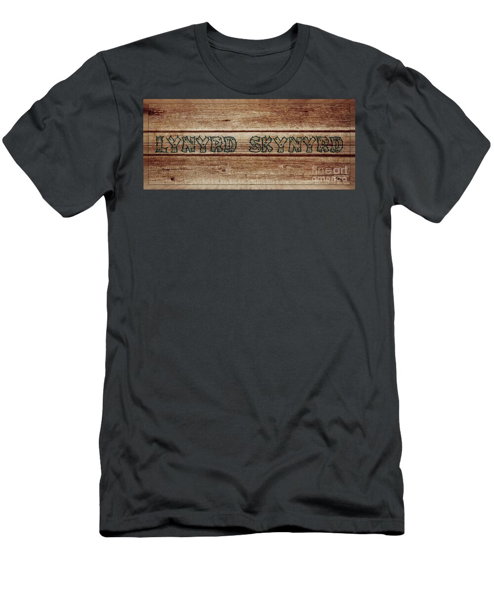 Lynyrd Skynyrd T-Shirt featuring the photograph Lynyrd Skynyrd Rustic by Billy Knight