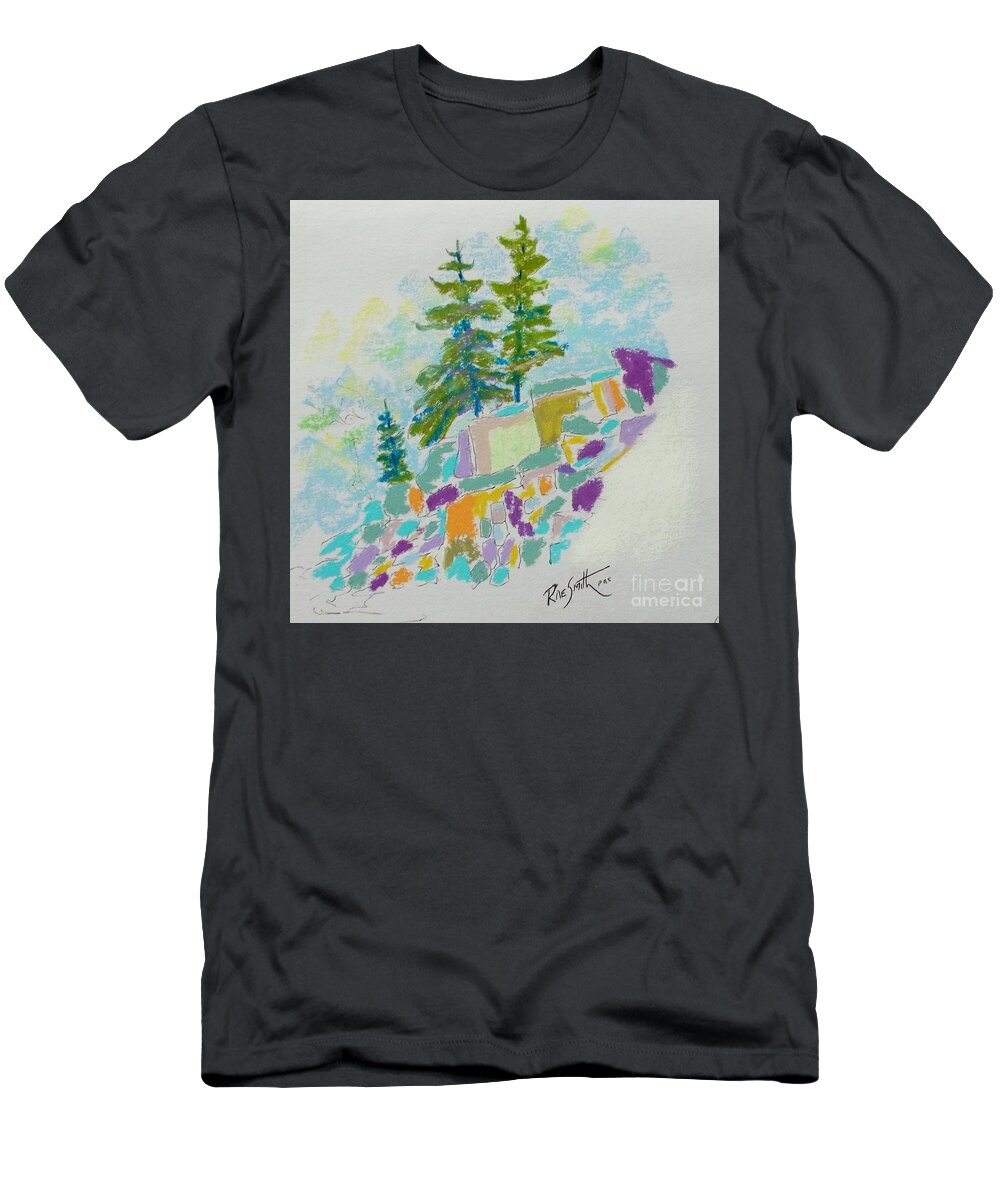 Pastel T-Shirt featuring the photograph Magazine Hill #2 by Rae Smith PAC