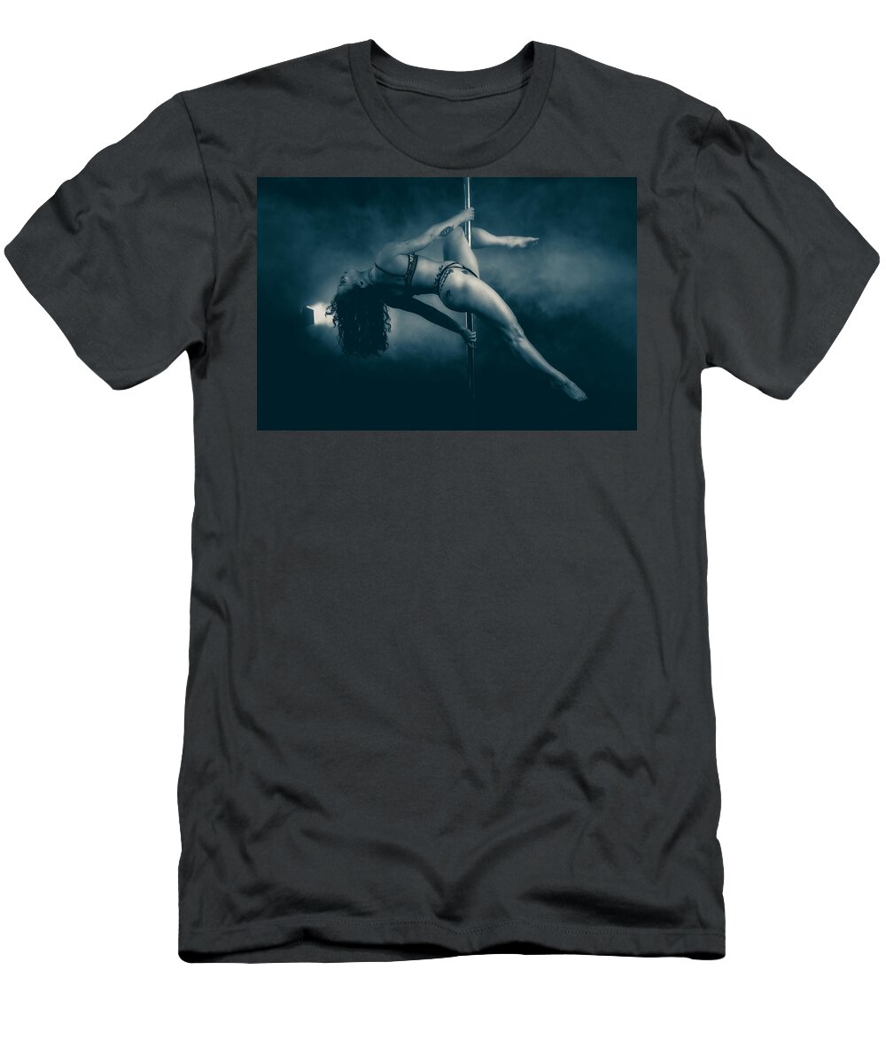 Fitness T-Shirt featuring the photograph Mara Lean Back by Monte Arnold