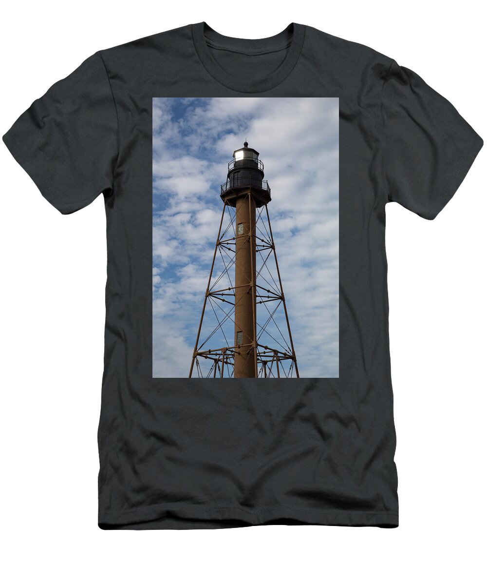 Marblehead T-Shirt featuring the photograph Marblehead Lighthouse by Denise Kopko