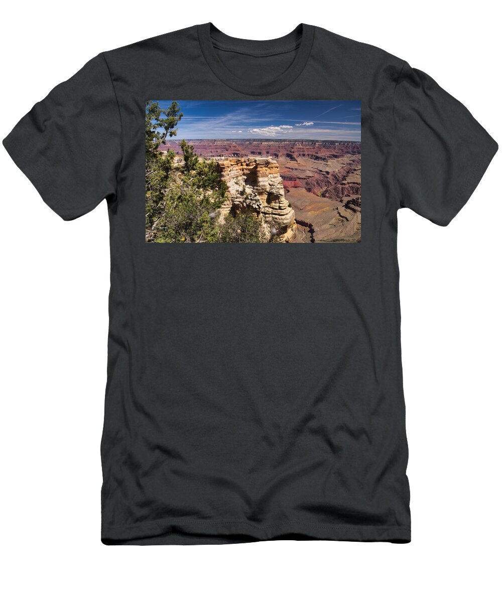 Grand Canyon T-Shirt featuring the photograph Mather Point by Segura Shaw Photography