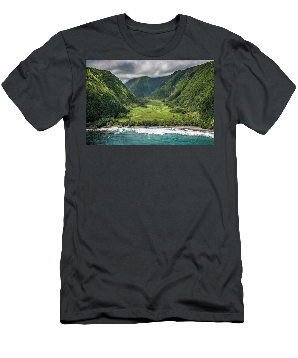 Maui Dream Mountains T-Shirt featuring the photograph Maui Dream Mountains by Leonardo Dale