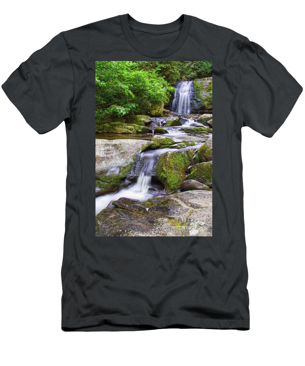 Meigs Falls T-Shirt featuring the photograph Meigs Falls 8 by Phil Perkins