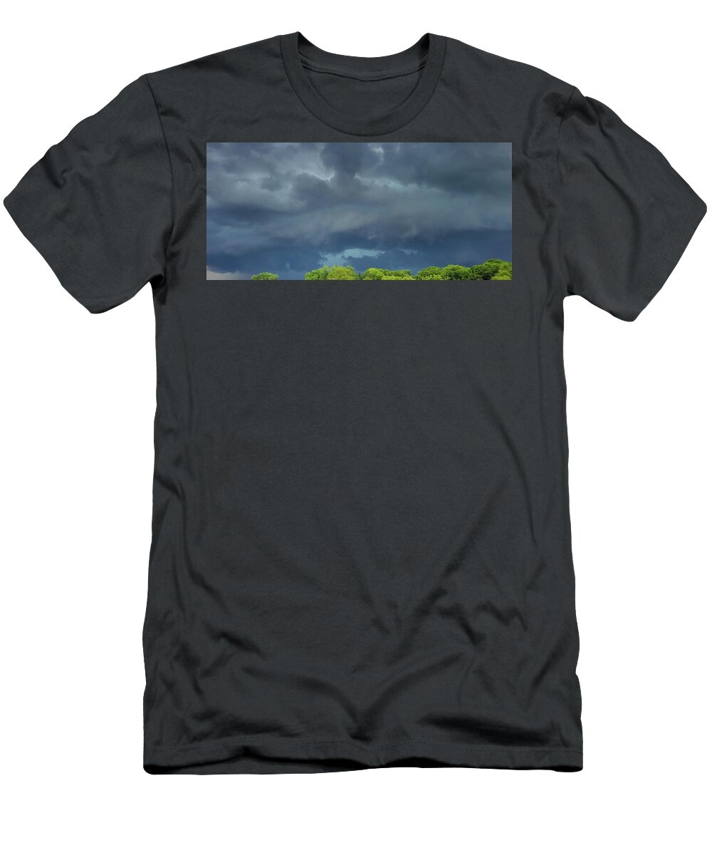 Weather T-Shirt featuring the photograph Middle Tennessee Thunderstorm by Ally White