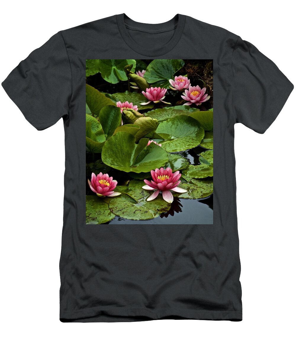 Flowers T-Shirt featuring the photograph Monet Inspired by Richard Cummings