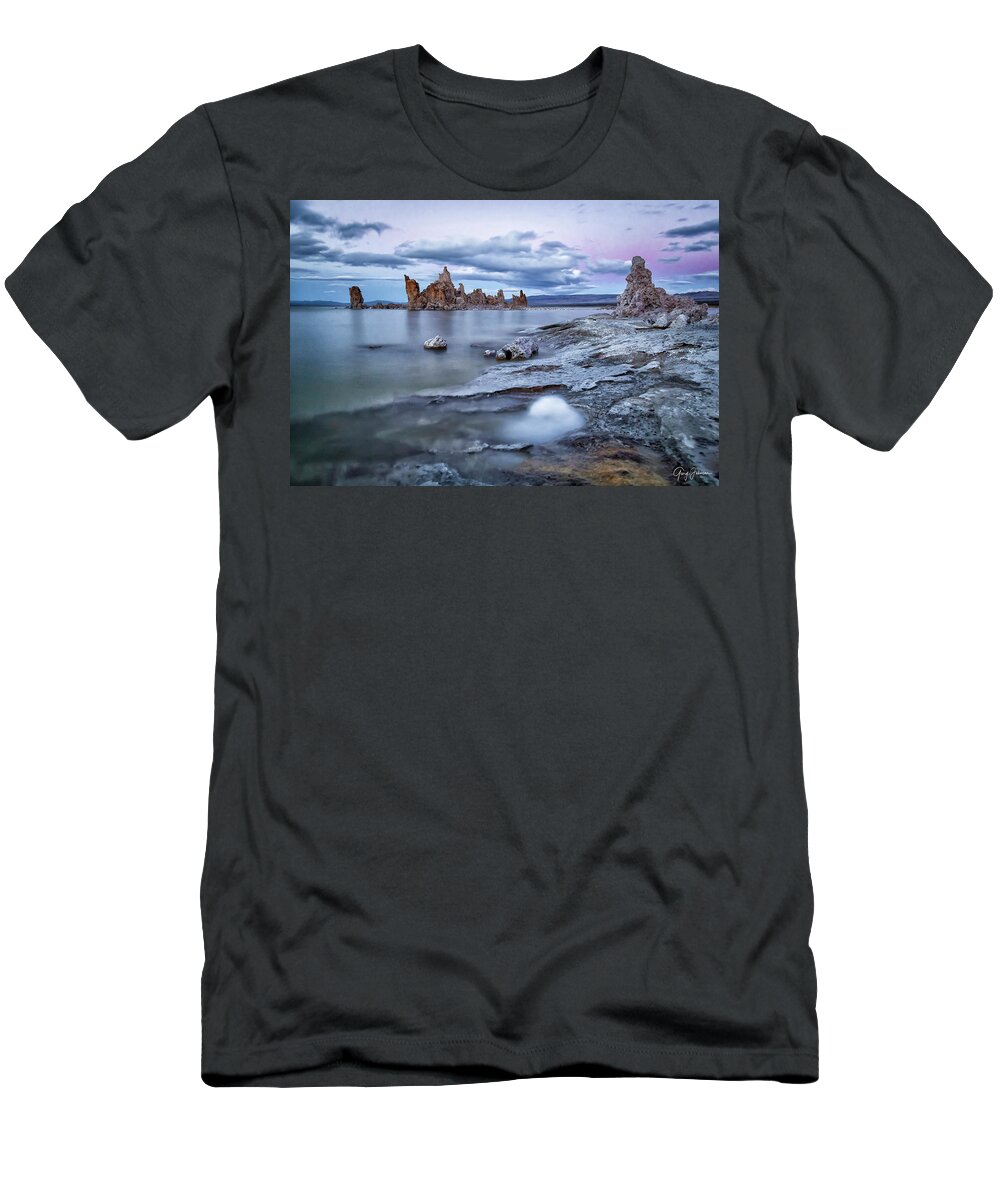 Mono-lake T-Shirt featuring the photograph Mono Lake by Gary Johnson