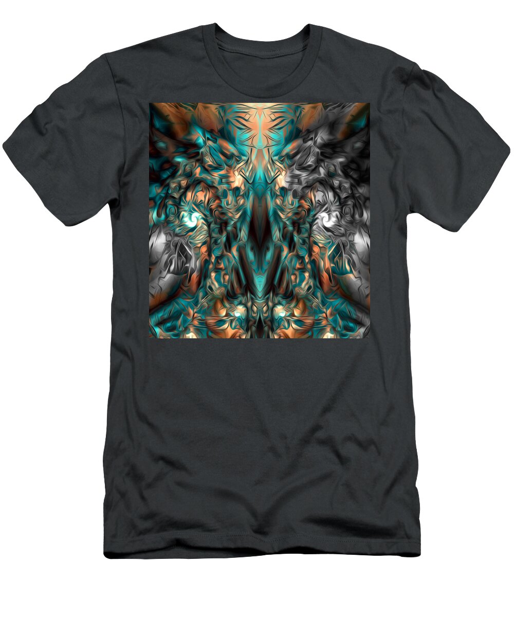 Visionary T-Shirt featuring the digital art More will be revealed by Jeff Malderez