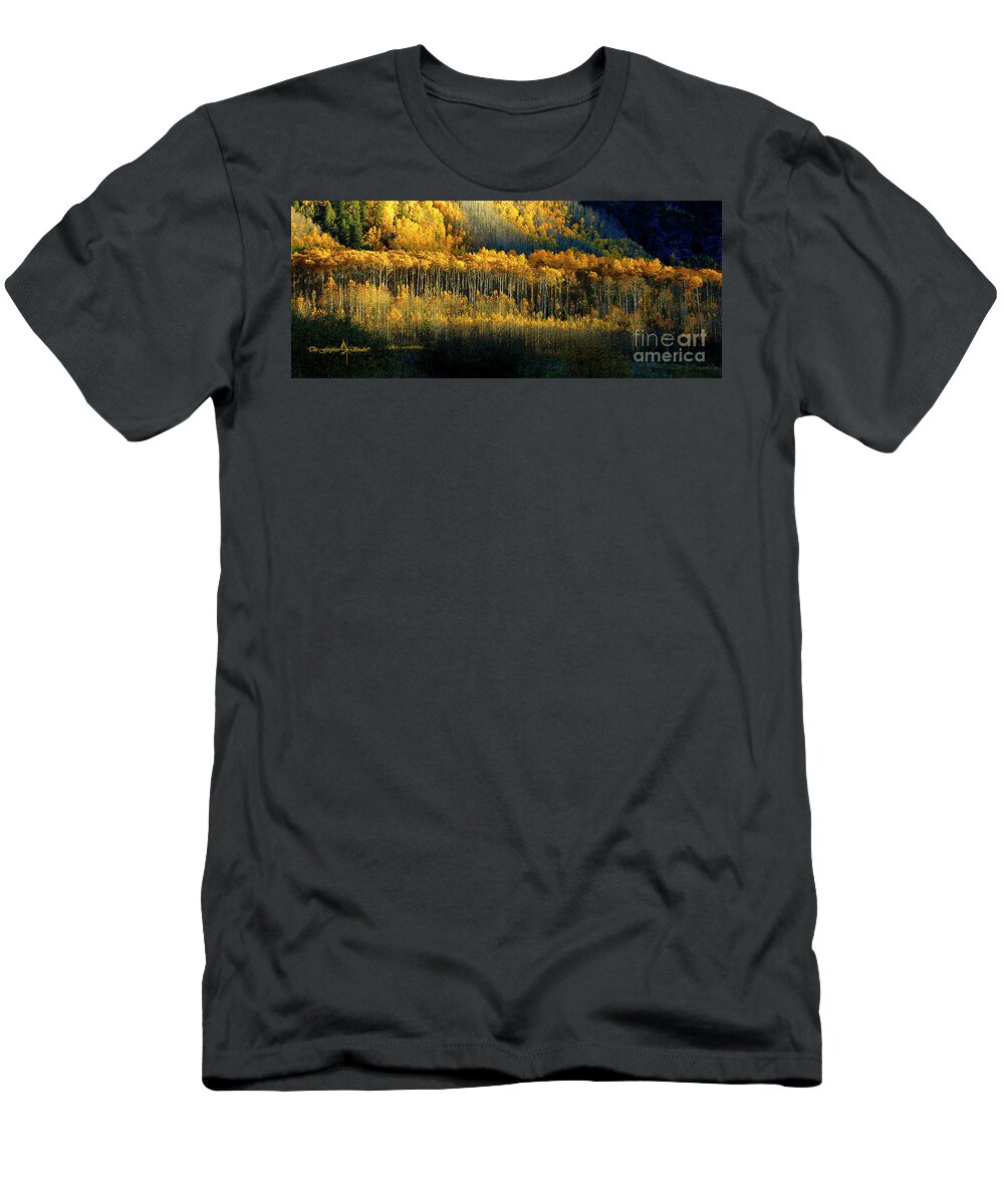 Aspen T-Shirt featuring the photograph Morning Kiss by Jill Westbrook