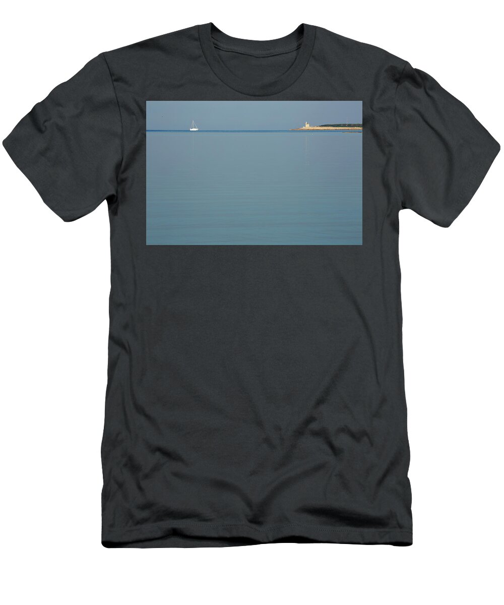 Lighthouse T-Shirt featuring the photograph Morning over the Brijuni Islands by Ian Middleton