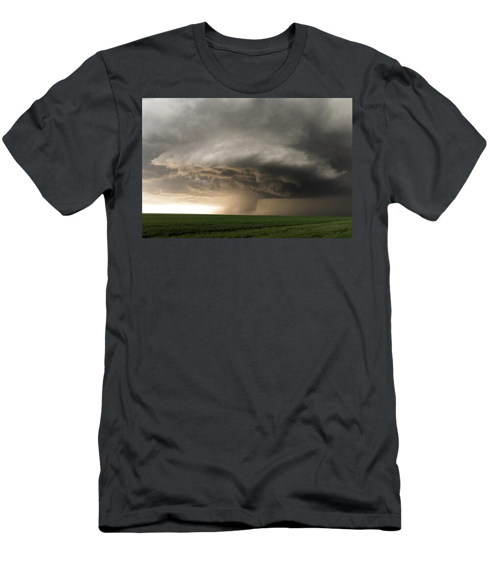 Tornado T-Shirt featuring the photograph Mothership by Chandler Weber