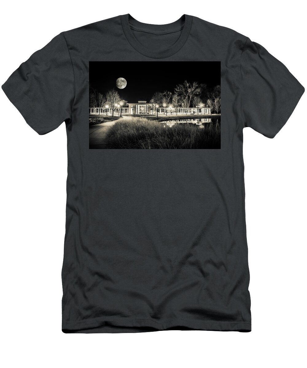 The Muny T-Shirt featuring the photograph Muny at Night by Randall Allen