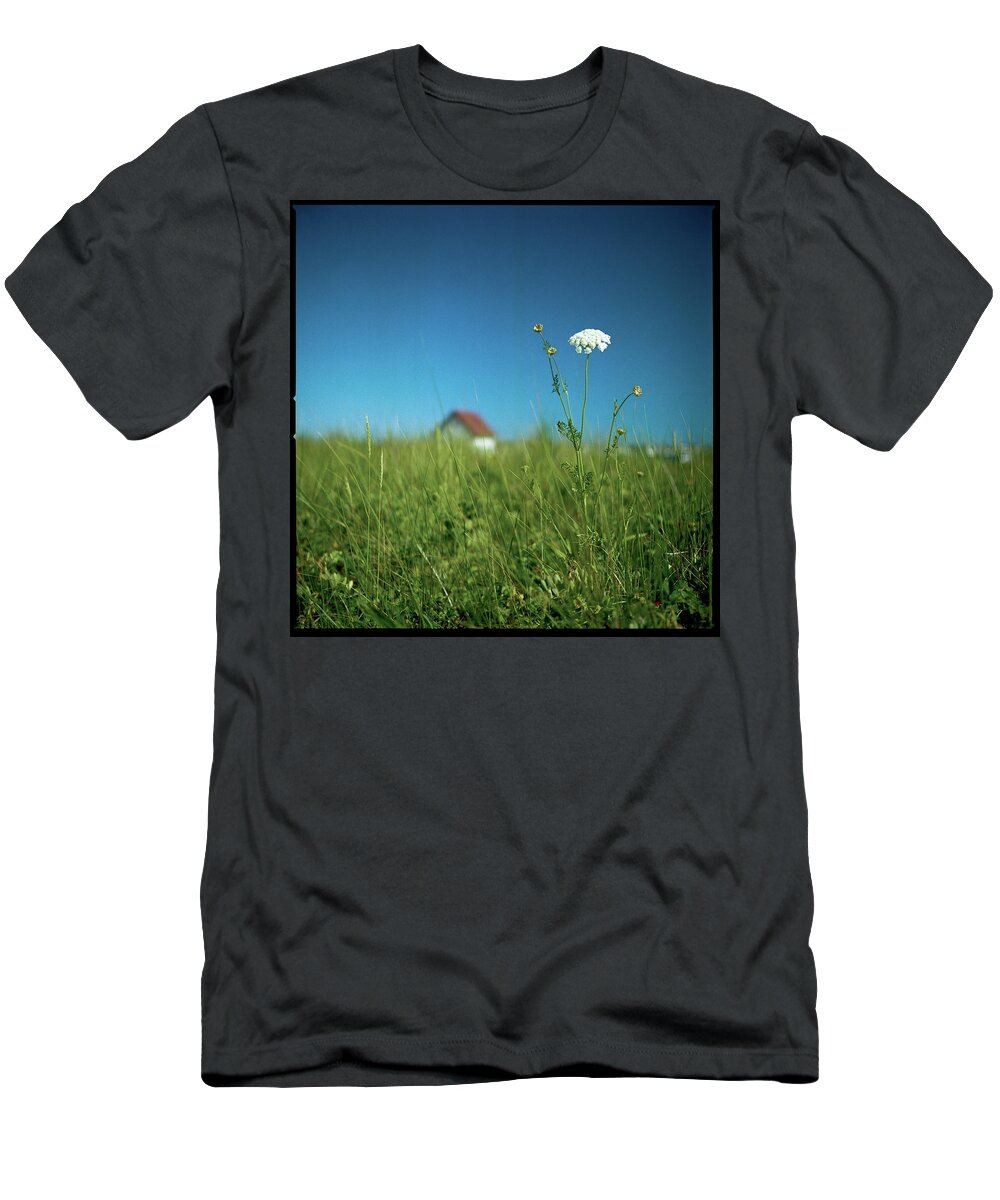 Beach T-Shirt featuring the digital art Nantucket Summer by Nickleen Mosher
