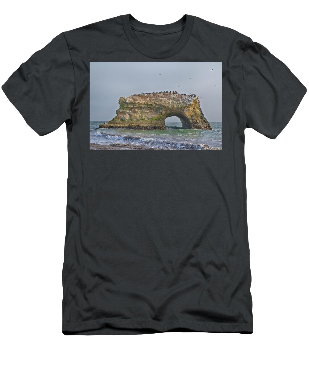 California T-Shirt featuring the photograph Natural Bridges by Tom Kelly