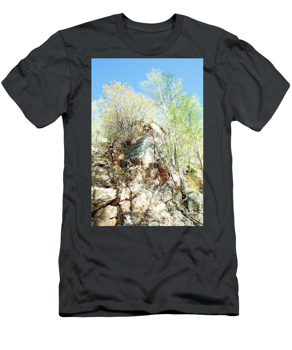 Landscapes T-Shirt featuring the photograph Nature Calling by Roselynne Broussard