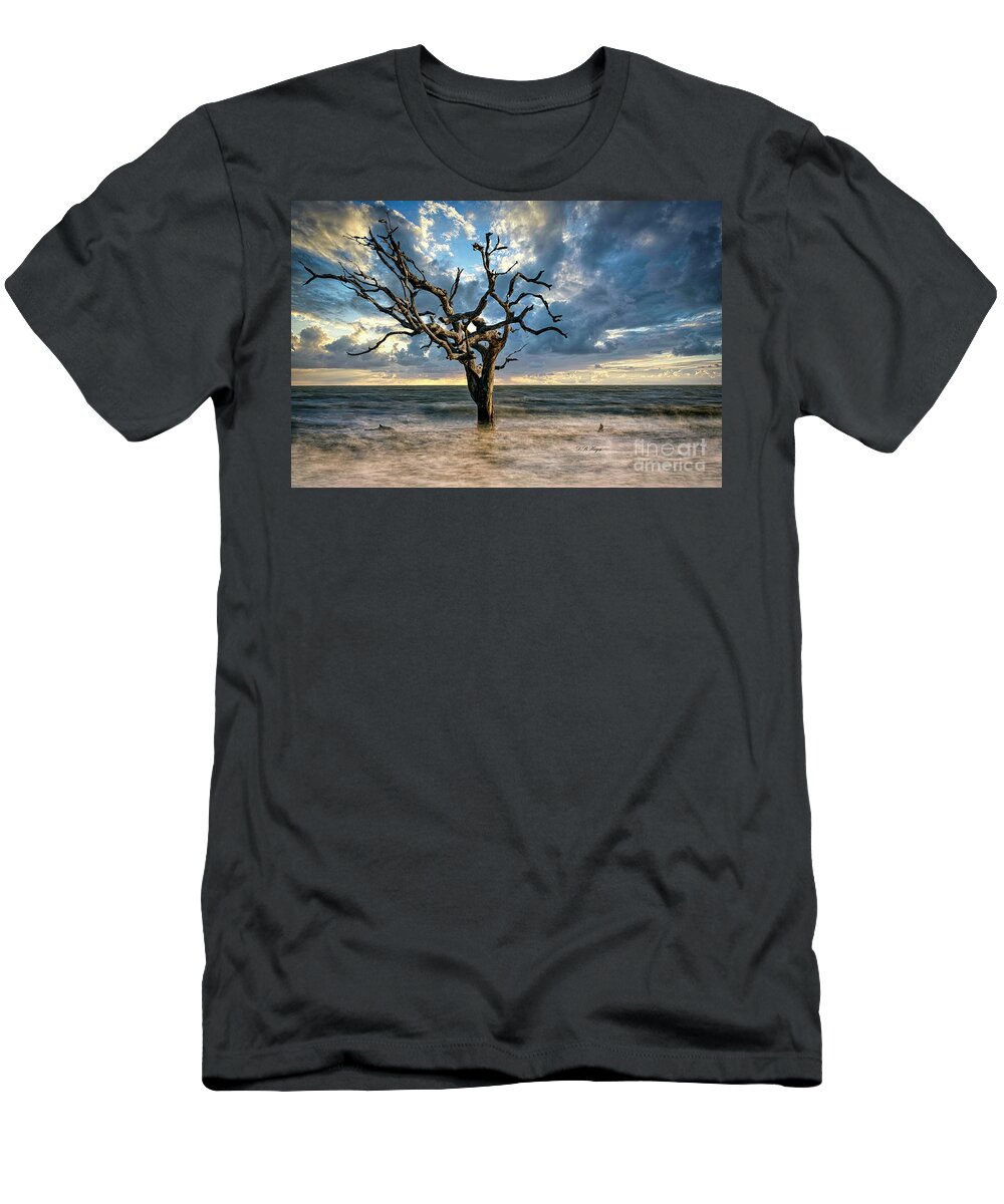 Nature T-Shirt featuring the photograph Nature's Artistry by DB Hayes