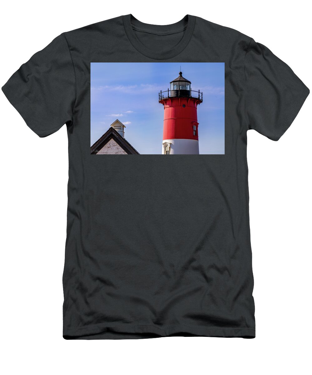 Seascapes T-Shirt featuring the photograph Nauset Lighthouse by David Lee