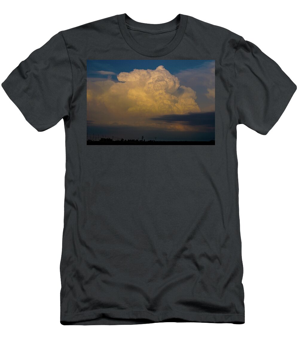 Nebraskasc T-Shirt featuring the photograph Nebraska Updrafts Rising 009 by Dale Kaminski
