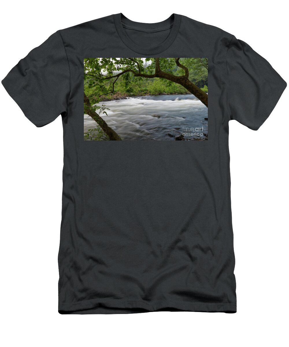 Nemo Rapids T-Shirt featuring the photograph Nemo Rapids 12 by Phil Perkins