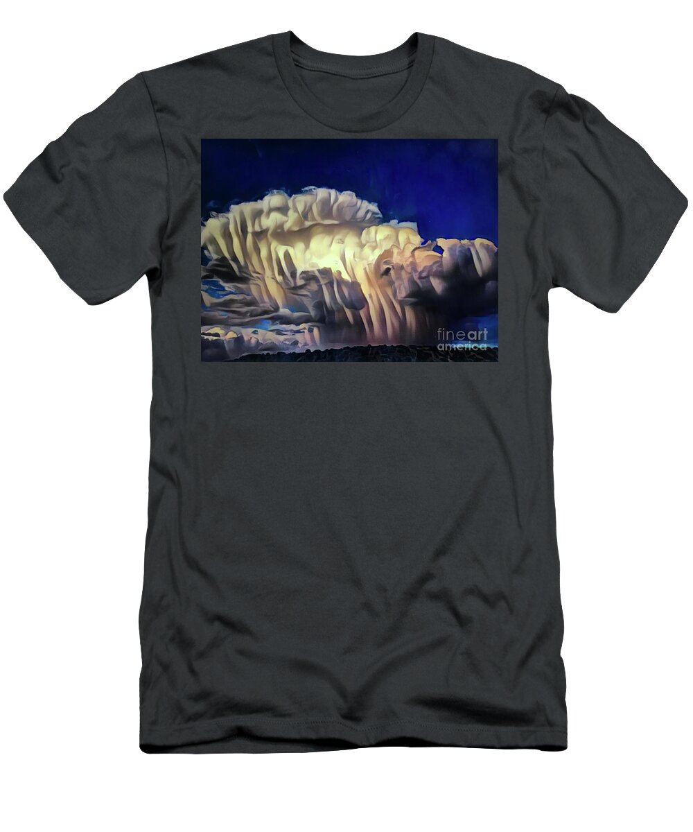 New Mexico Clouds T-Shirt featuring the photograph New Mexico Clouds 2 by Glen Neff