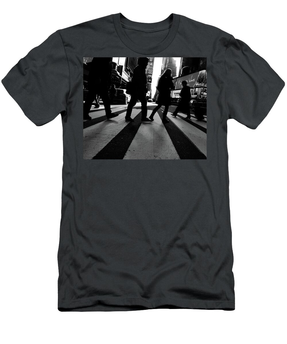 Art T-Shirt featuring the photograph New walk by J C
