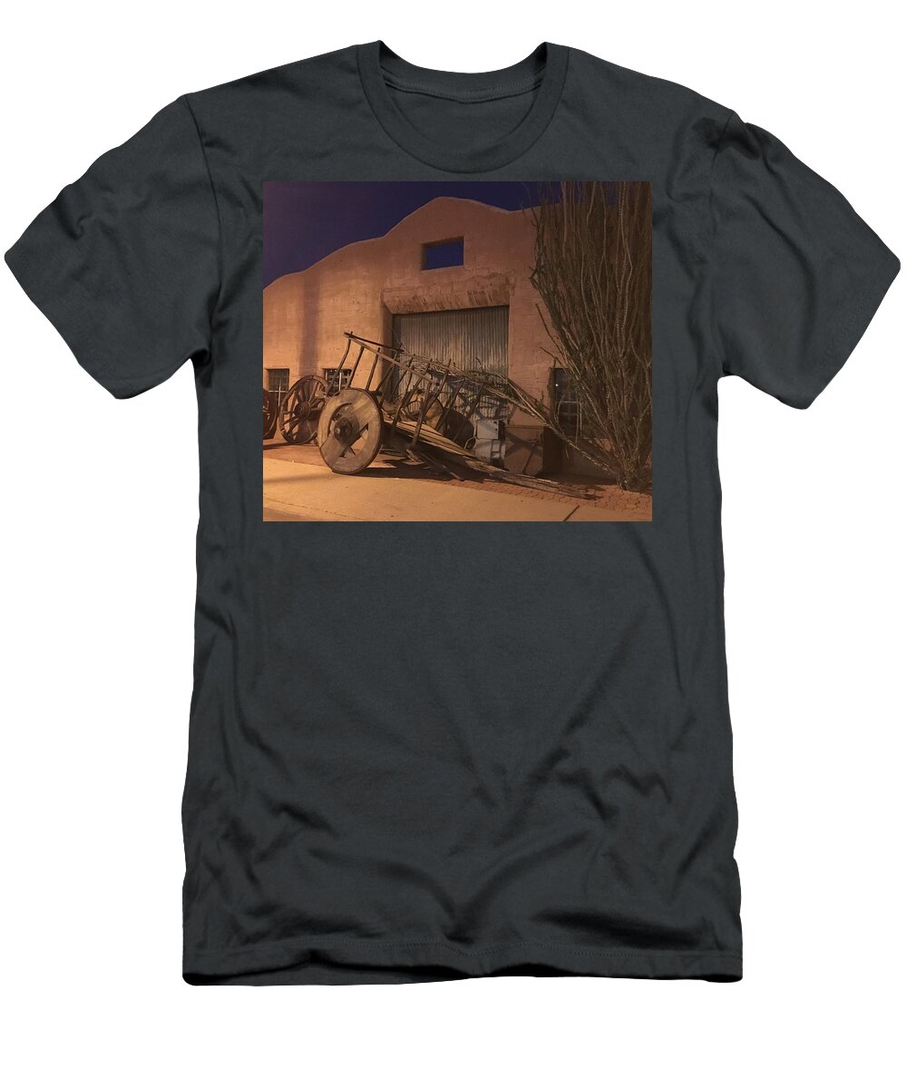 Night Scene T-Shirt featuring the photograph Night Scene After Dinner by Dorsey Northrup