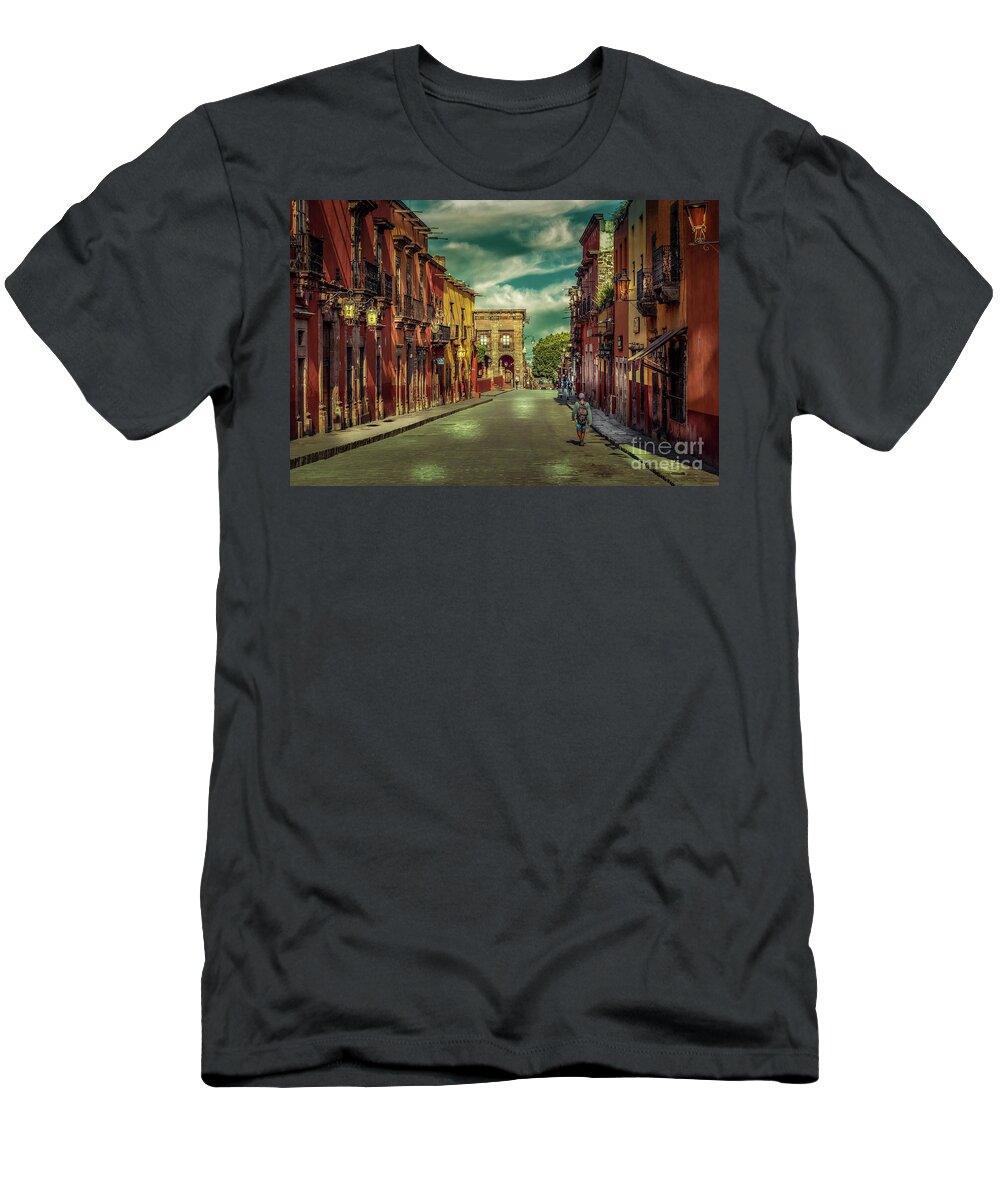 San Miguel T-Shirt featuring the photograph No Body by Barry Weiss