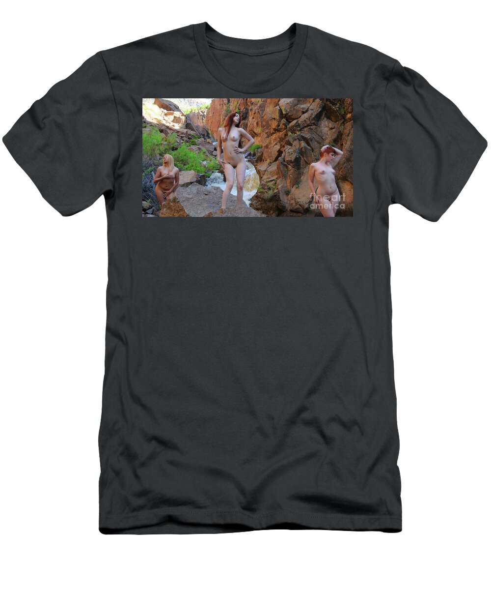 Girls T-Shirt featuring the photograph North South East I'm West by Robert WK Clark
