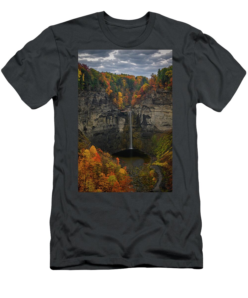 Taughannock Falls T-Shirt featuring the photograph NY Color by Guy Coniglio