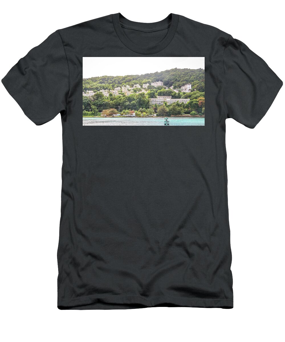 Ocho Rios Jamaica T-Shirt featuring the photograph Ocho Rios Jamaica by Paul James Bannerman