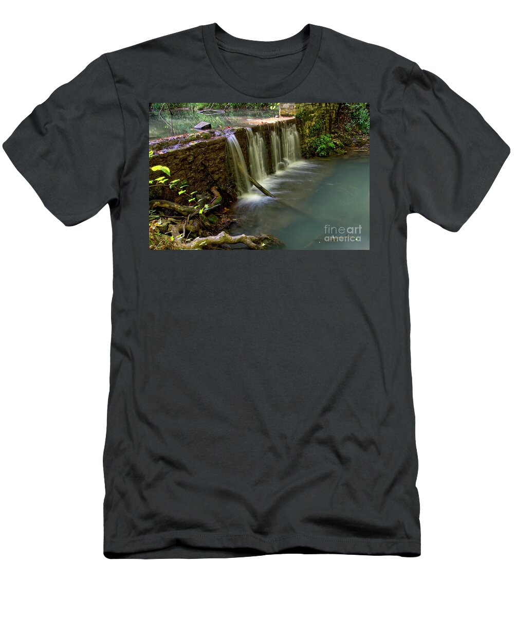 Norris Dam State Park T-Shirt featuring the photograph On The Road 8 by Phil Perkins