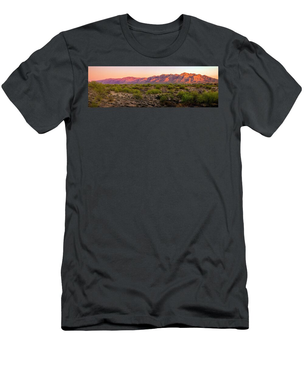 Sonoran Desert T-Shirt featuring the photograph Oro Valley Vista P24222 by Mark Myhaver