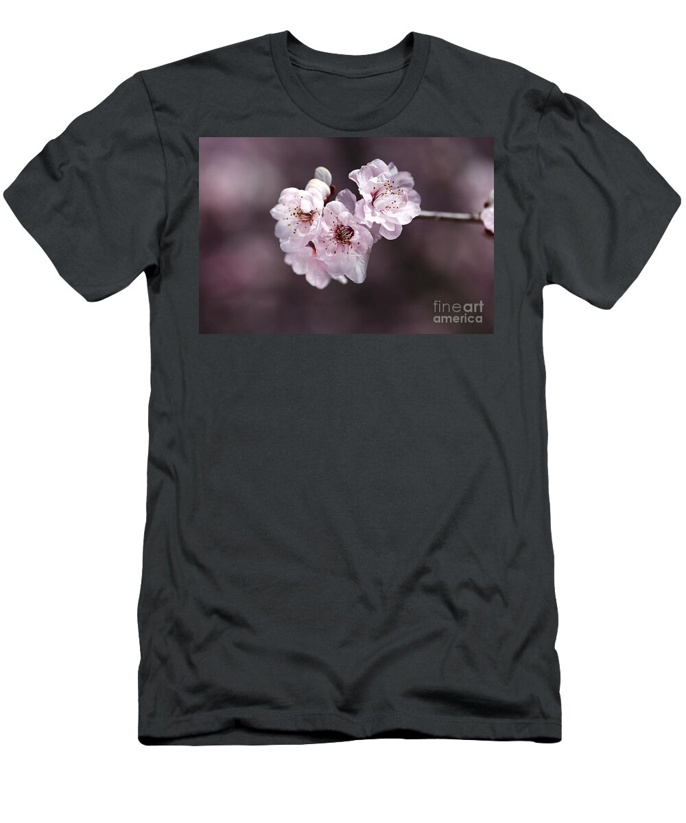 Spring Blossom T-Shirt featuring the photograph Over A Blossom Cloud by Joy Watson