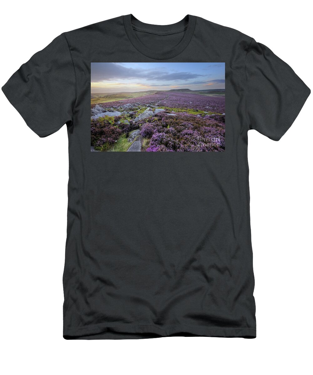 Flower T-Shirt featuring the photograph Owler Tor 41.0 by Yhun Suarez