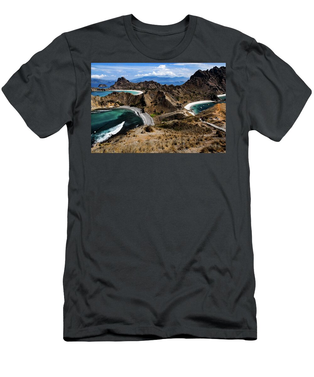 Padar T-Shirt featuring the photograph Eternity - Padar Island. Flores, Indonesia by Earth And Spirit