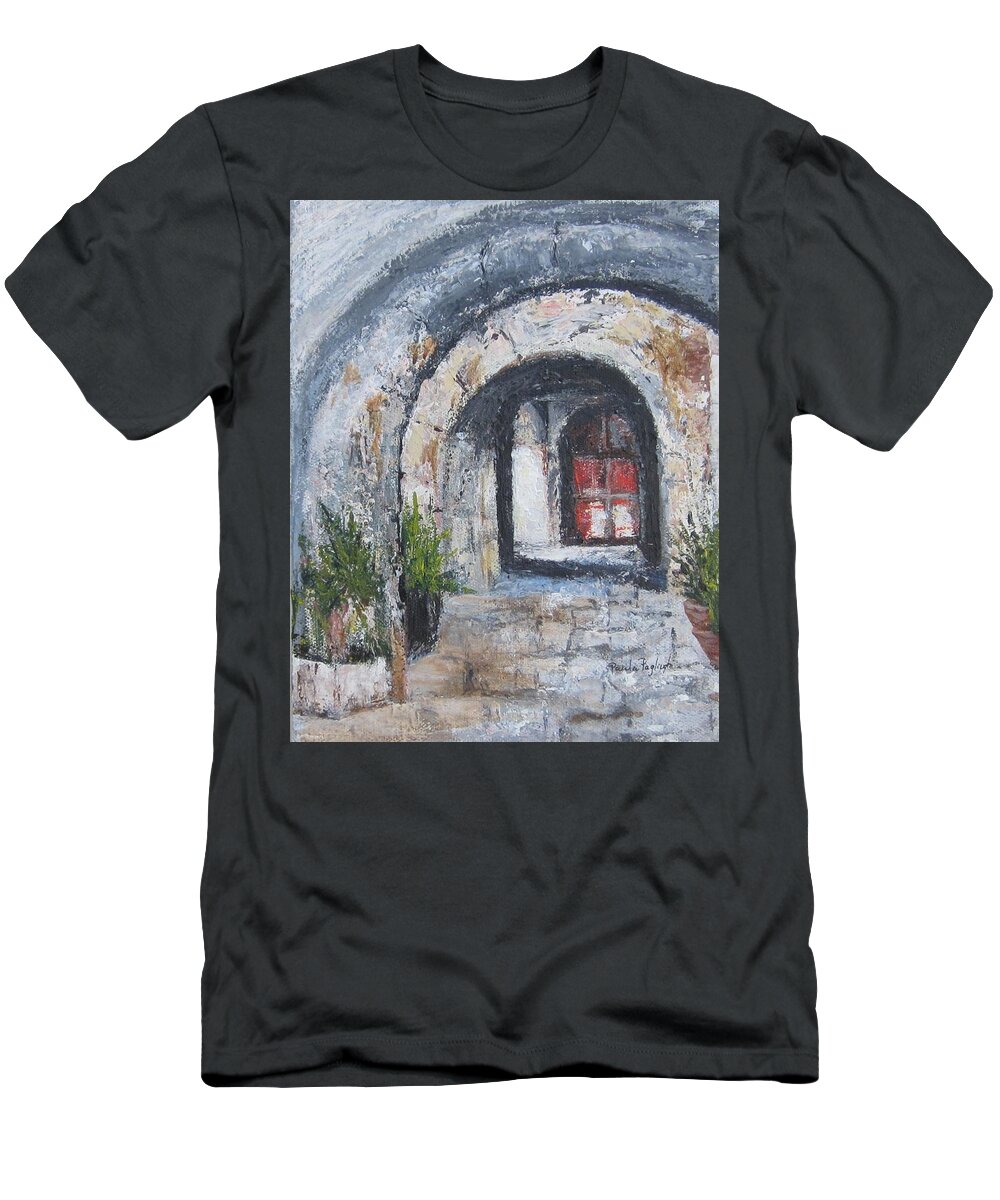 Painting T-Shirt featuring the painting Palermo, Italy by Paula Pagliughi