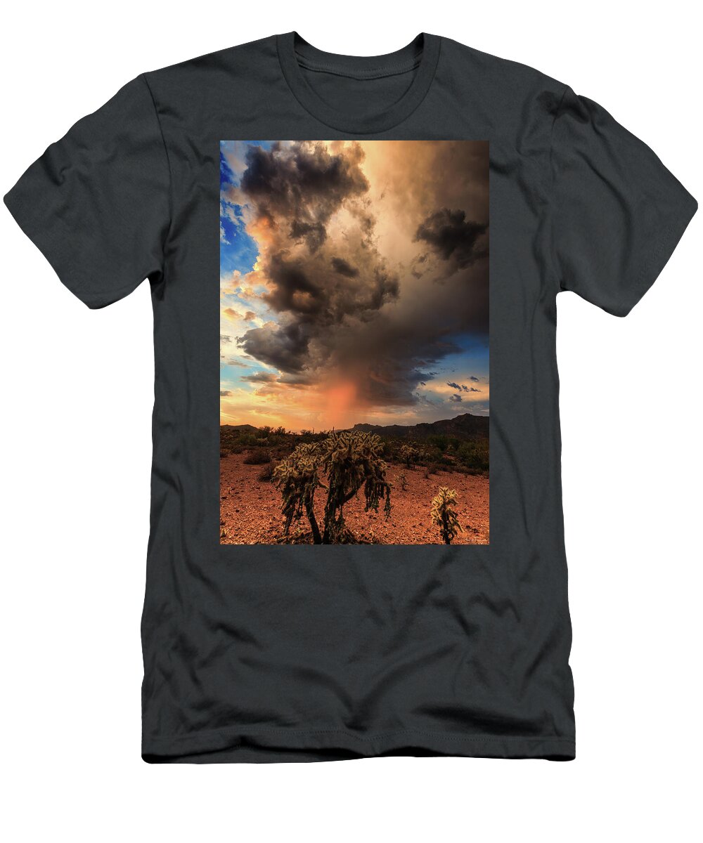 American Southwest T-Shirt featuring the photograph Parched by Rick Furmanek