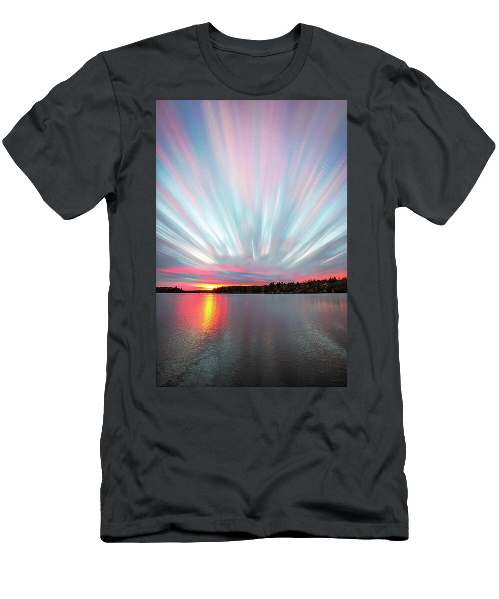 Nature T-Shirt featuring the photograph Pastel Paradise by Matt Molloy