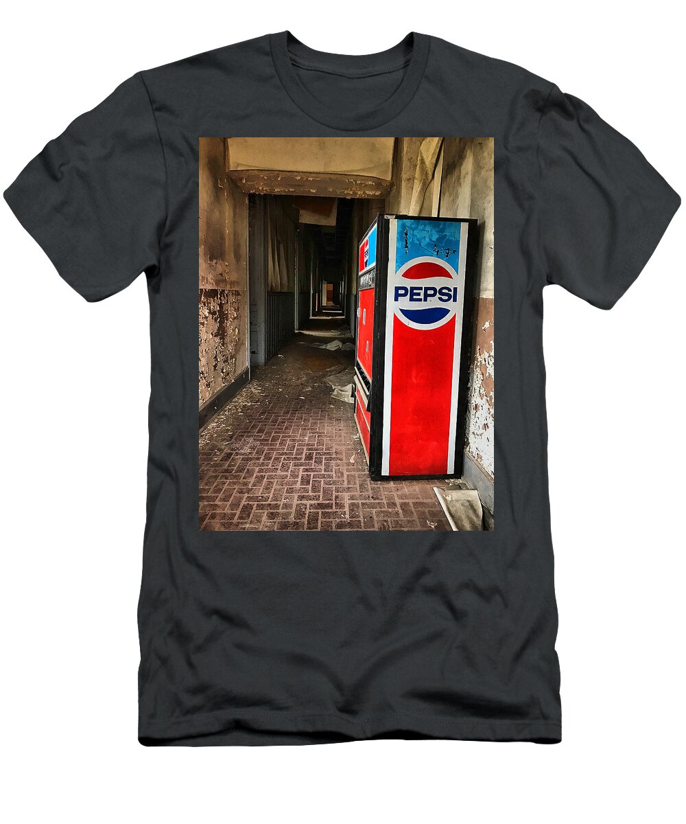  T-Shirt featuring the photograph Pepsi by Stephen Dorton