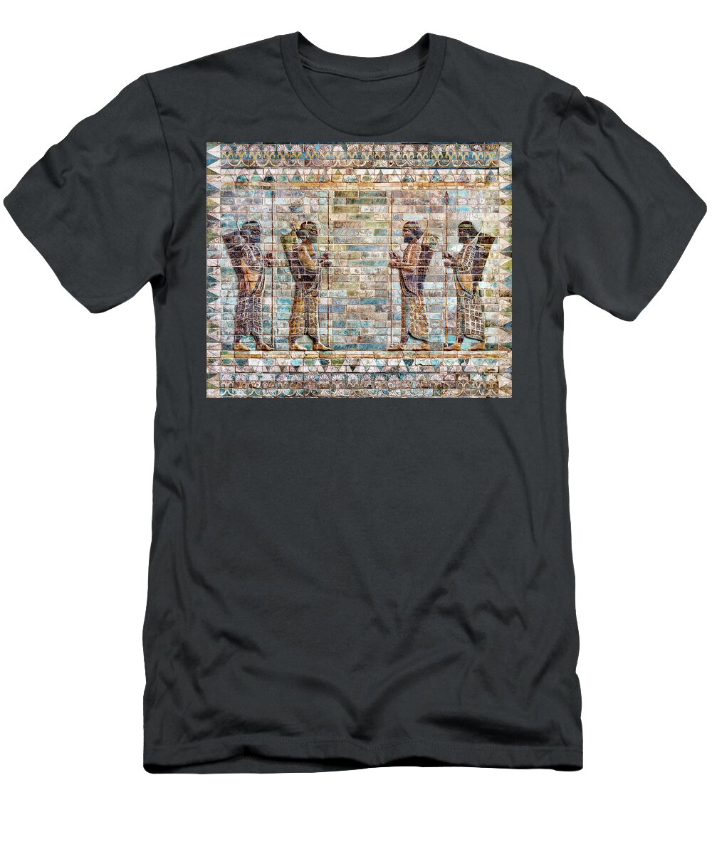 Persian Immortal T-Shirt featuring the photograph Persian Immortals 03 by Weston Westmoreland