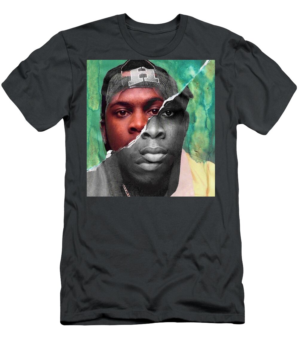 Hiphop T-Shirt featuring the digital art PhifeDAWG by Corey Wynn